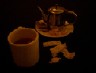 tea and throat lozenges